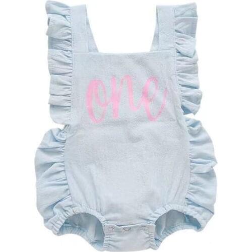 Summer Girls Baby Bodysuits Ruffles Princess Baby Rompers Clothing Bebe Roupas Newborn Infant Baby Bodysuit Leotard Tops