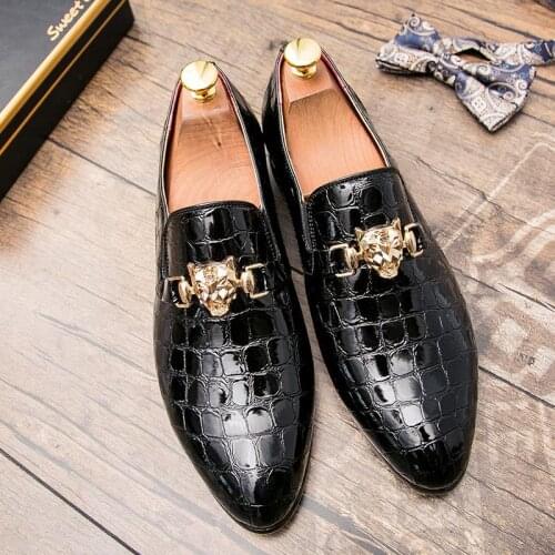 Loafers Men Shoes Mens Shoes Casual Piergitar Men Dress Genuine Leather Mens Classic Loafers Fashion Formal Stylish For