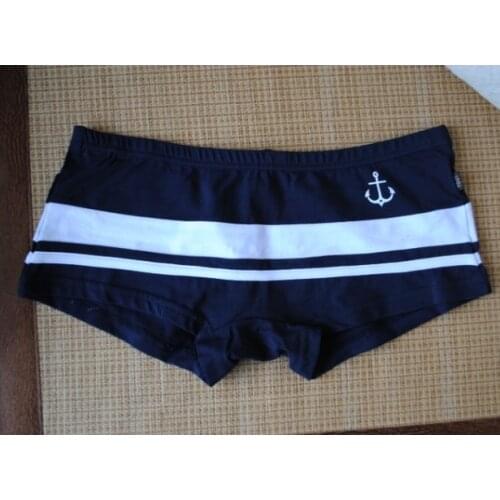 Mens underwear narrow stripe cotton mens boxer underwear men boxer