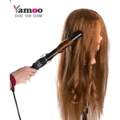 Professional hair styling head manikin head with hairdressing mannequins 90% Animal Hair and 10% human hair mannequin head hair