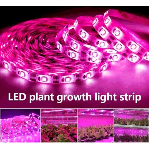 LED Grow Light Strip DC5V 0.5-3M Full Spectrum USB Interface Waterproof Plant Light To Promote Growth For Indoor Planting