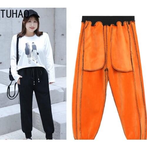 Женские флисовые брюки TUHAO China At AliExpress