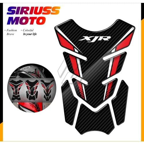 3D Carbon-look Motorcycle Tank Pad Protector Case for Yamaha XJR400 XJR1300 XJR1200 XJR 400 1200 1300