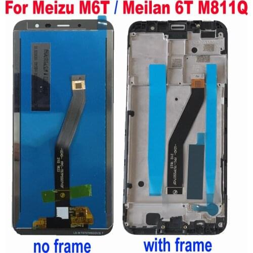 LTPro For 5.7" Meizu M6T/ Meilan 6T M811Q LCD Screen Display Touch Panel Digitizer With Frame For Meizu M6T Assembly