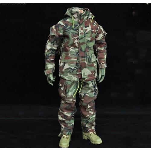1/6 Soldier Clothes Set1/6 Scale USMC Rifleman Clothes Suit Set For 12" Male Action Figure Body