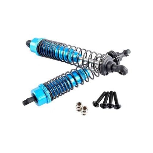 2Pcs Alloy Adjustable Front Shock Absorber Oil Filled Type For Rc Hobby Model Car 1/10 Himoto Big Foot E10Mtl E10Mt E10Bp 33005