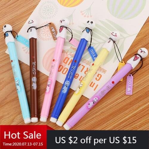 30 Pcs Creative Small Fresh Sunny Day Baby Neutral Pen Cute Learning Stationery Office Water-based Signature Pen
