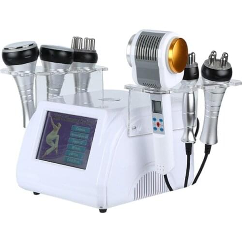 40K ultrasonic cavitation slimming machine multipolar RF bipolor vacuum cold hot hammer for skin care salon machine