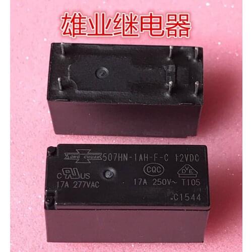 507HN-1AH-F-C 12VDC 17A 6