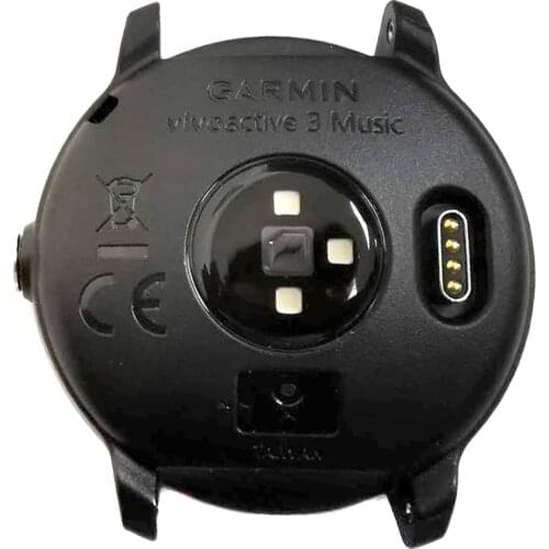 Latumab Original Back Case for Garmin Vivoactive 3 Music Smart Watch Back Cover with Heart Rrate Sensing Replacement