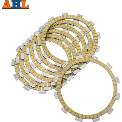AHL Paper Base Clutch Friction Plate for Hyosung TE450 Rapier TE 450 GT650 GT650S GT650R GT650i GV650 Aquila i ST700 GT GV 650
