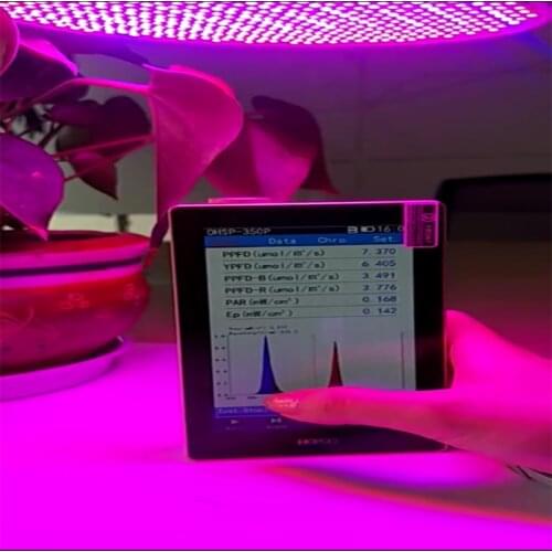 Hopocolor light illuminance (Lux) par PPFD meter spectrometer spectrum analyzer ohsp35p