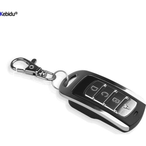 Kebidu Universal 433MHz Wireless 4 Keys Copy Cloning Garage Door Remote Control Duplicator Key