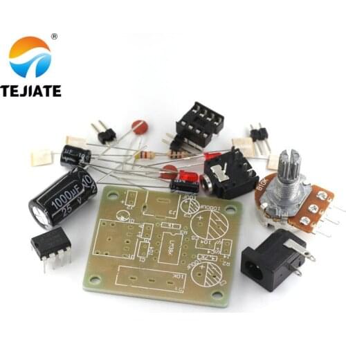 1PCS TEJIATE lm386 Module LM386 Ultra Miniature power amplifier board low power consumption