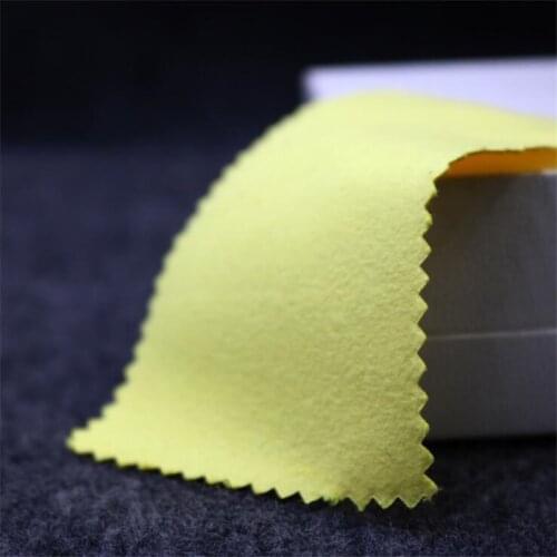 10pcs 50pcs 10X7cm Sterling Color Cleaning Cloth Polishing Cloth Soft Clean Wipe Wiping Cloth Of Silver Gold Jewelry Tools