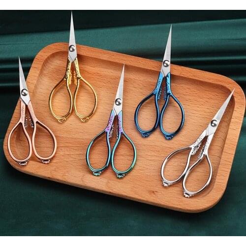 Stitch Sewing Tailor Scissors Dressmaking Leather Handicraft Tool Shears Fabric Cutting Scissors Needlework Household Tools