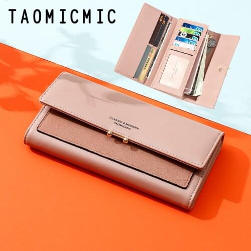 Women Long Clutch Wallet Large Capacity Notecase Female Purse Lady Purses Phone Pocket Card Holder Carteras