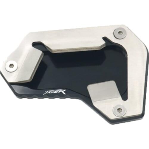 2020 Stand Extension Support Plate Pad For TRIUMPH TIGER 1200 EXPLORER Side Kickstands Enlarger TIGER1200