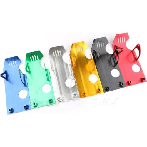 Universal Motorcycle Engine Bash Skid Plate Kick Start Dirt Bike Aluminum for Moto Go Kart XR50 CRF50 XR CRF 70 110 125cc