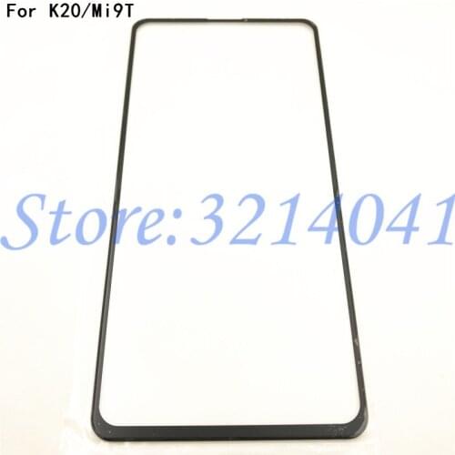 Top Quality Front Panel Glass For Xiaomi Redmi K20 / K20 Pro / Mi 9T Front Glass Outer Glass Cover Panel Replacement