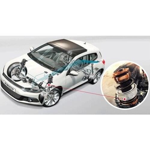 100% High Quality 2 x Car Auto E-Type Shock Absorber Spring Bumper Power Cushion Buffer Rubber Buffer Shock Absorption