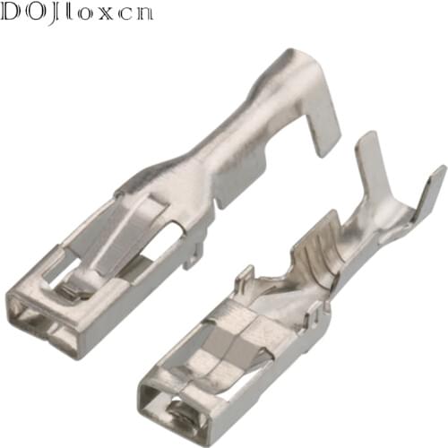 20 Pcs 3.5 MM Brass Tinned Pins Automotive Crimp Terminals Connector Female Wiring Terminal DJ624-3.5B DJ624-3.5A G118 H62