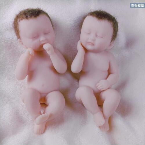 3D Baby Silicone Mold Boys and Girls Fondant Cake Decoration mould Twins baby aroma stone moulds DIY craft decoration molds