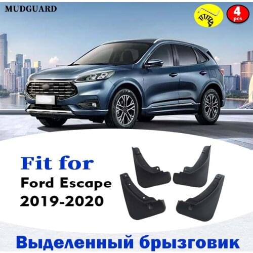 Mudflaps FOR FORD ESCAPE MUDGUARD SPLASH MUD FLAP GUARD FENDER MUDGUARDS CAR ACCESSORIES AUTO STYLINE FRONT REAR 4PCS