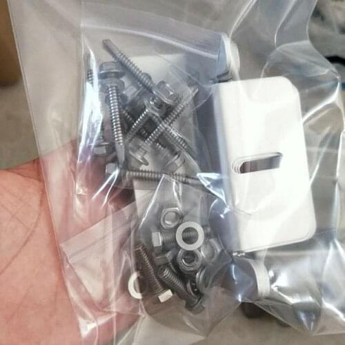 4Pcs Z style Solar Panel Mounting kits Solar Panel Z Bracket Mount Mounting Set RV Boat Off Grid