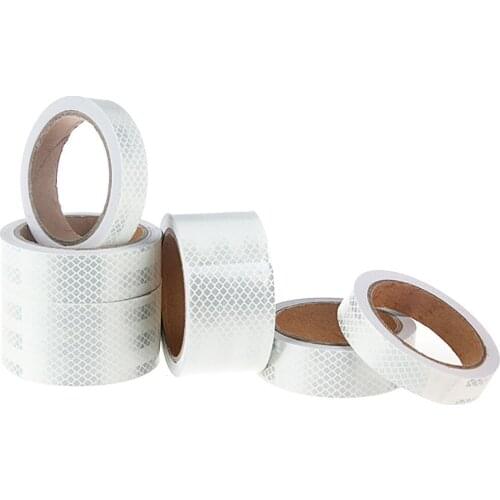 5 Cm/5 Meters Ανακλαστικός Luminous Warning Car Tape Car Sticker Reflective Strip Safety Car Accessories Reflective Tape