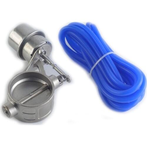 FREE SHIPPING 2&2.36&2.5&2.75&3.0inch Stainless steel Exhaust Control Valve Set Vacuum Actuator with vacuum tube 4 meter