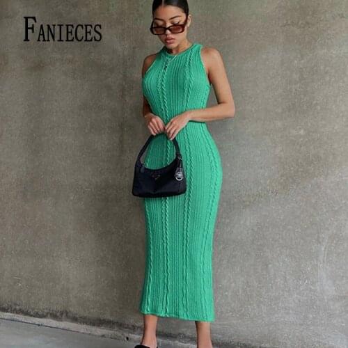 Летние трикотажные платья FANIECES/梵易斯 China At AliExpress