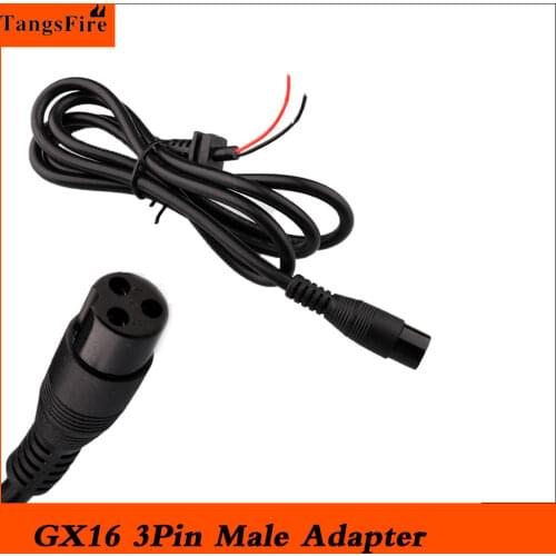 GX16 3Pin Male Adapter L70-78 Circular Aviation Socket Plug Cable