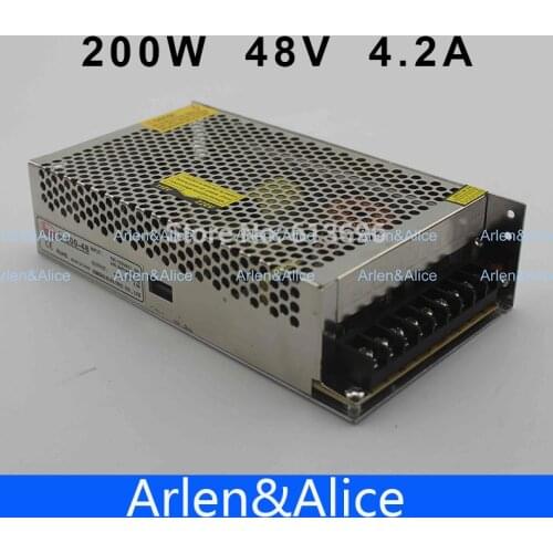200W 48V 4.2A Single Output Switching power supply for LED Strip light AC to DC