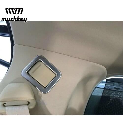 Set Belt Box For Toyota Alphard 2016 2017 2018 Rear Boot Belt Frame Abs Chrome 2Pcs Car Accessories Car Styling Auto Part