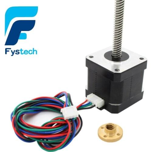 NEMA 17 Lead Screw M8 300mm Z Axis 3D Printer KIT Step Motor for 3d printer prusa