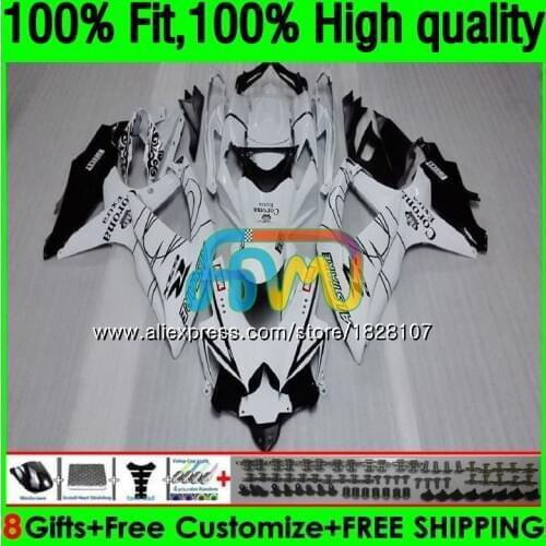 OEM For SUZUKI GSXR 600 750 CC GSX R600 GSXR600 08 09 10 38BS.13 GSX-R600 GSXR-750 K8 GSXR750 Black white 2008 2009 2010 Fairing