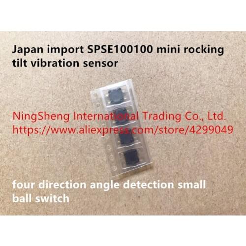 Original new 100% SPSE100100 mini rocking tilt vibration sensor four direction angle detection small ball switch