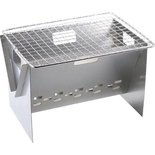 Folding Lightweight Portable Barbecue Charcoal Mni BBQ Grill Outdoor Patio Camping Cooker BBQ Party Cooking Tools