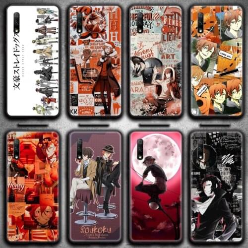 HOTCASHOP Bungou Stray Dogs Phone Case for Huawei Honor 30 20 10 9 8 8x 8c v30 Lite view 7A pro