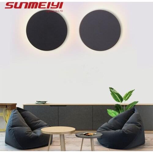 Indoor LED Wall Lamp Living Room Decoration Wall Light Home Lighting Fixture Outdoor Round Wall Lamp Waterproof
