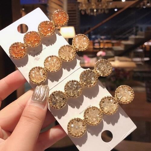 Korean Style Retro Metal Hair Clips for Women Fashion Simplicity Barrettes Headwear Girls Hairpins Hair Accessories Ornament