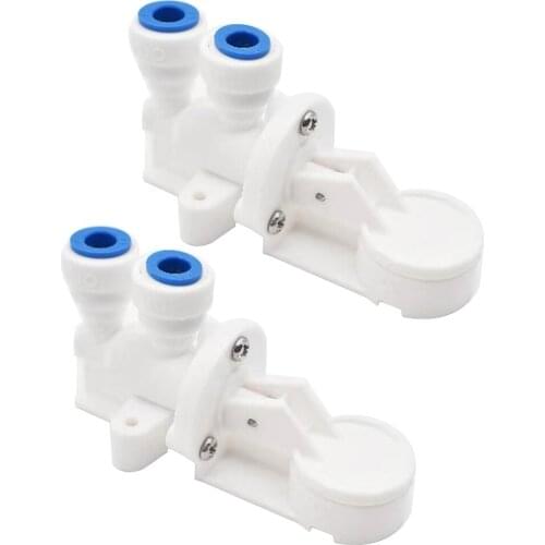 2pcs Adjustable Water Pressure Regulator Leak-proof Valve-0.45'' 2pcs Leak-proof Water Pressure Reducing Valve