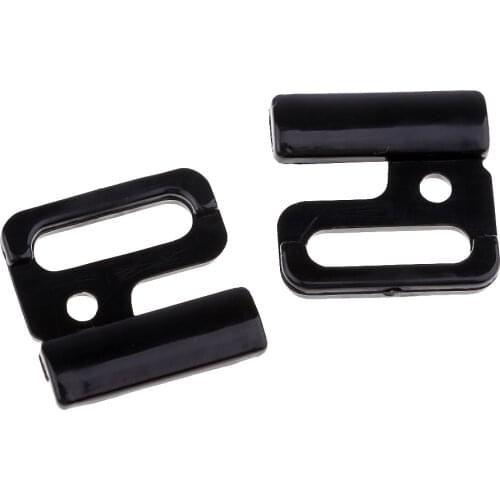 20 Pair Plastic Lingerie Bra Strap Clasps Plastic Clip Hook Swimwear Bikini