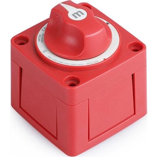 300 Amp M-Series Battery Switches Waterproof Protected Marine Boat Battery Isolator Switches for Marine Boat ON-OFF