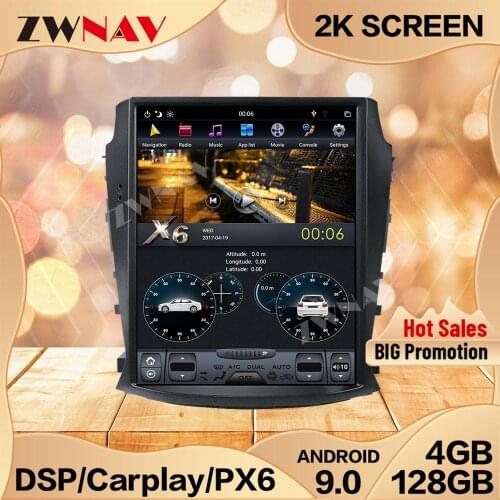 4+128G Tesla Carplay Screen For 2016 2017 2018 2019 Changan CS75 Android 9 Multimedia GPS Audio Radio Recorder Head Unit Stereo