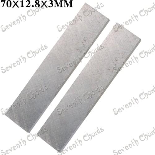 4 Pcs Pickup Producing Accessories 7 String Electric Guitar Humbucker Pickup magnetized Alnico 5 Bar Magnet 70MM *12.8MM*3MM