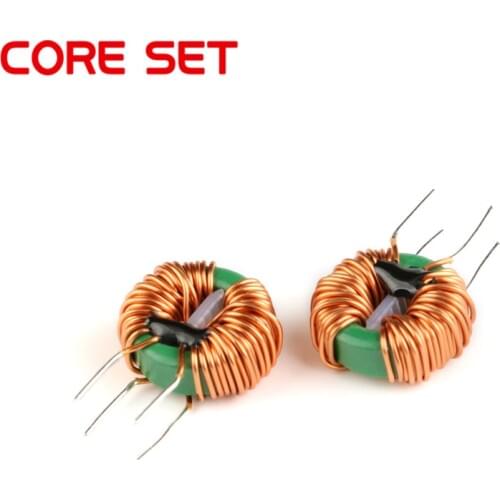 5pcs 10MH 4A Annular Common Mode Filter Inductor 0.6 Wire Choke Ring Inductance 14*9*5mm