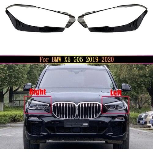Car Headlamp Lens For BMW X5 G05 2019 2020 Headlight Cover Car Replacement Auto Shell