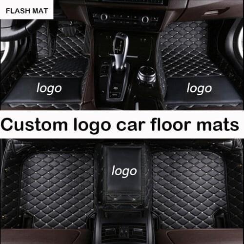 Custom LOGO car floor mats for citroen c1 citroen c5 ds5 citroen c4 grand Picasso auto accessories car mats